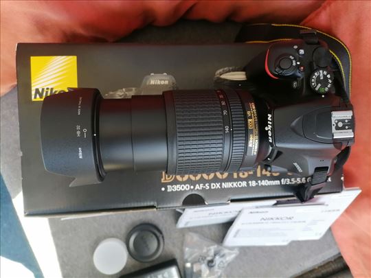 Nikon D3500 sa obj. 18-140 ili 18-55 6485 okidanja