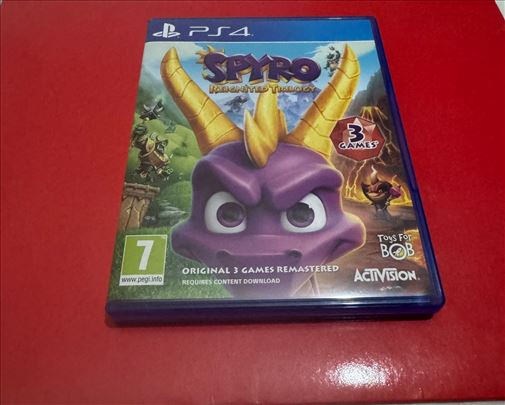Spyro Trilogy Reignited PS4 na disku