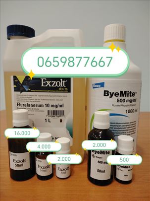 ByeMite i Exzolt (Crvena grinja,Pipa...)