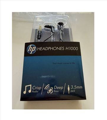 HP Headphones H1000 slušalice za telefon - NOVE