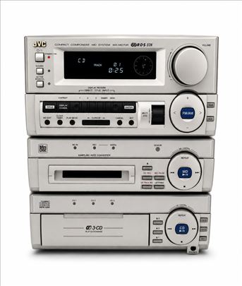 JVC MX-MD70R MiniDisc + 3CD sistem (bez zvučnika)