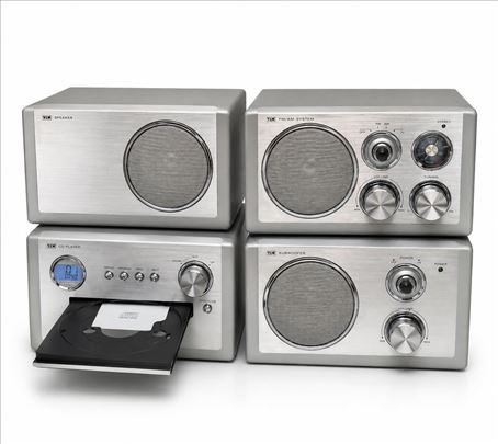 TCM mini linija, CD, radio, subwoofer, komplet
