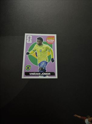 Vinicius junior extra sticker Fifa WC 2026 panini