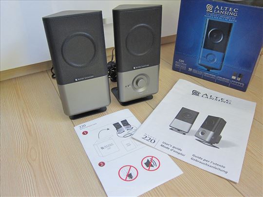 Altec Lansing 220 - NOVO!