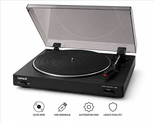 Lenco L-3806 gramofon za ploče,nov, nekorišćen CH