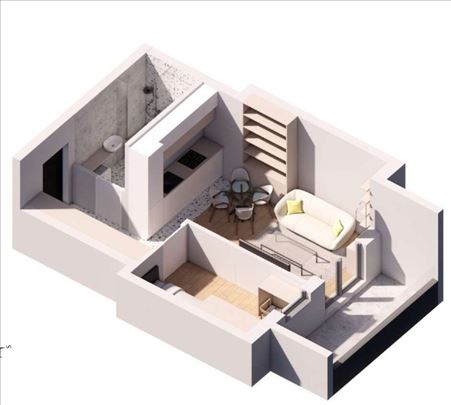 Stara Pazova, Stari Banovci, Stan, 1.0, 42m2