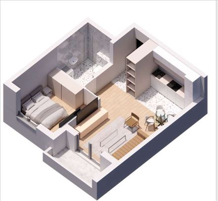 Stara Pazova, Stari Banovci, Stan, 1.0, 44m2