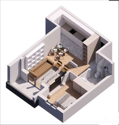 Stara Pazova, Stari Banovci, Stan, 1.0, 54m2