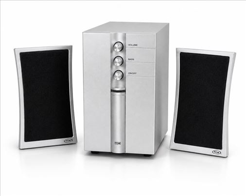 TCM 2.1 zvučnici, subwoofer, kompaktan sistem, AUX