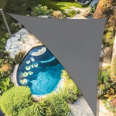 Tenda Ibiza za kafiće, bašte, žurke - Siva 3,6x3,6