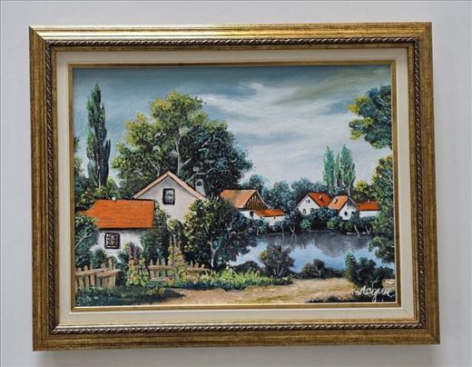 Ulje na platnu - Salas 22, prelepa slika!