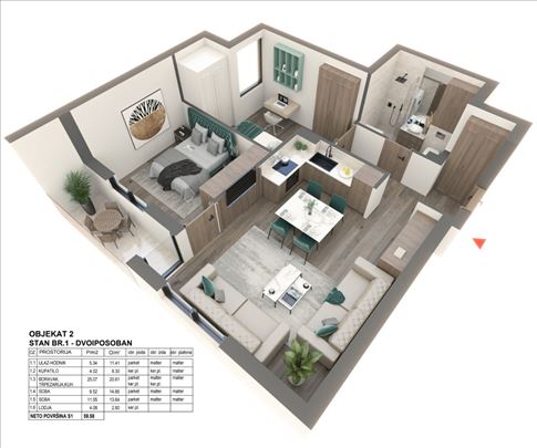 Zemun, novogradnja, garaža, ID 25299