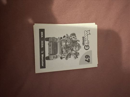 ZVERIĆI 3: RETKA #67 KARTA! GRAIL ZA KOLEKCIJU!