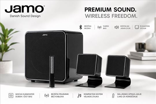 Jamo Wireless Sound System, Premium Audio, Novo