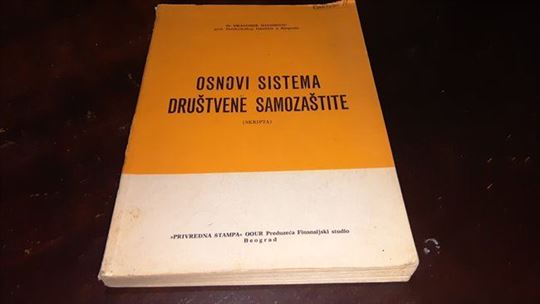 Osnovi sistema društvene samozaštite (Skripta)