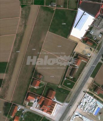 Prodaje se plac na Šabačkom putu, 39.84 ar