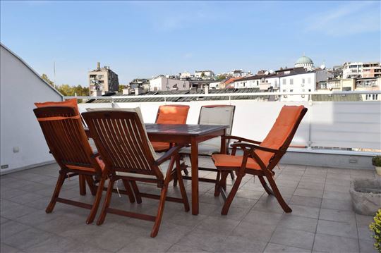 Vračar, Neimar, duplex od 140m2, 3.5, terasa 20m2