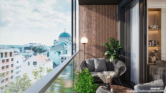Vračar,Nevesinjska,70m2, 3.0,sa garažom,LUX