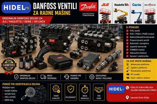 DANFOSS VENTILI ZA RADNE MAŠINE