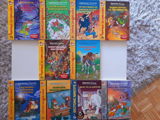 Džeronimo Stilton 10 knjiga