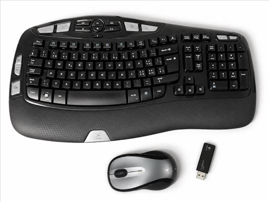 Tastatura i bezicni mis Logitech br.53, uvoz Svajc