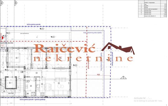 Bez provizije, Lekino brdo, 3.5, 64.20 m2 + 100 m2