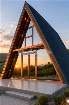Zlatibor A-frame kuća 80 kvadrata