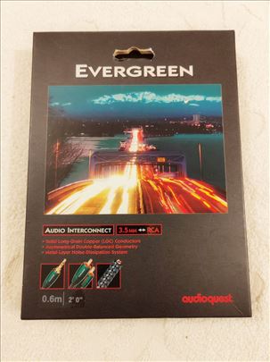 Audioquest Evergreen 3,5mm - 2xRCA