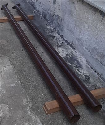 Čelični/Metalni cevasti stubovi 2 komada
