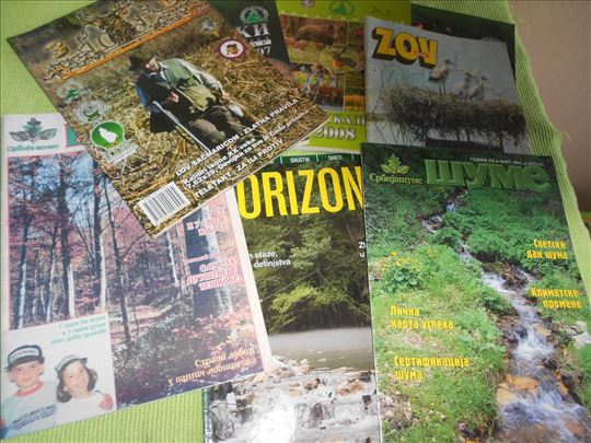 Lovački lot 8 starih časopisa - kao novi