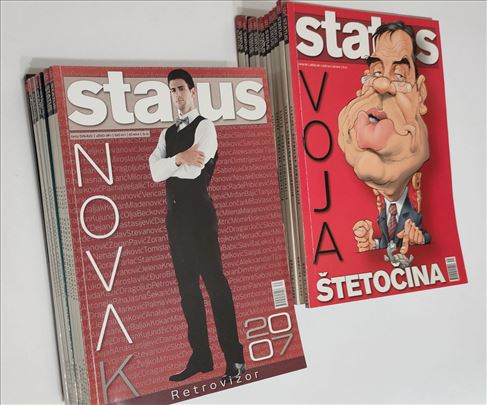 STATUS stari časopisi 2007-2009, STATUS+ | 20+ kom