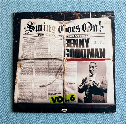 Benny Goodman-Swing goes on vol. 6 LP-vinyl