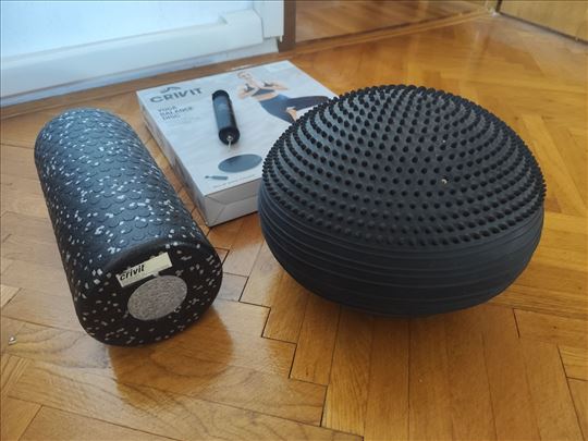 Crivit foam roler i Yoga balance disc