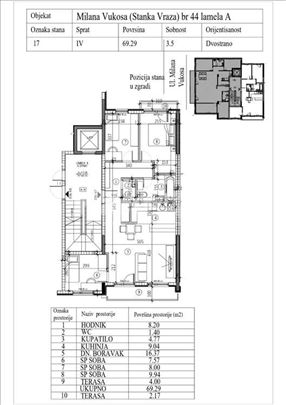 Prodaja stana 70 m2 PK, 3.5, Bulbuder
