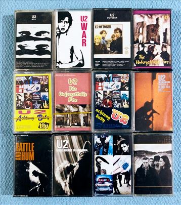 U2-War/Boy/October/The Joshua tree/Rattle and hum