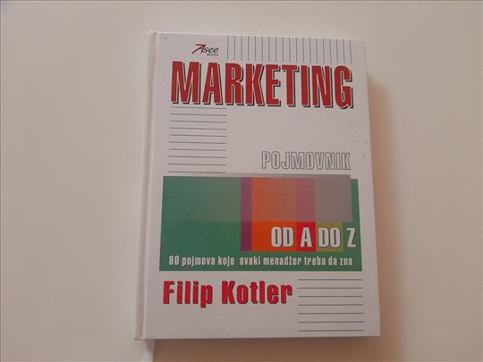 Marketing pojmovnik od A do Z - Filip Kotler