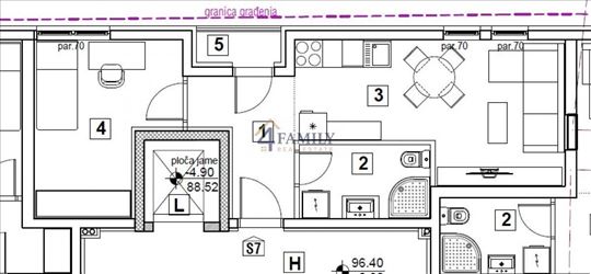 Novogradnja, Zemun Gornji grad, 36,35 m2