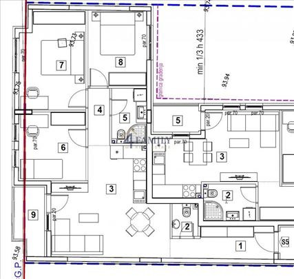 Novogradnja, Zemun Gornji grad, 74,54m2