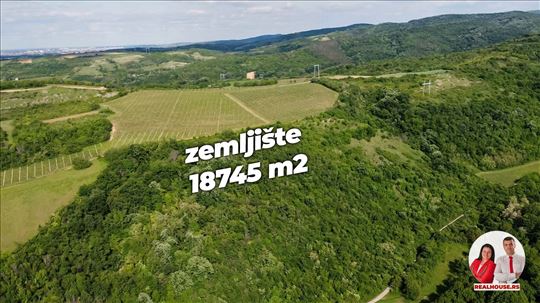 18745 m2 poljoprivredno zemljiste Banostor