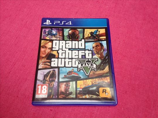 Grand Theft Auto 5 GTA 5 V Sony Playstation 4 PS4