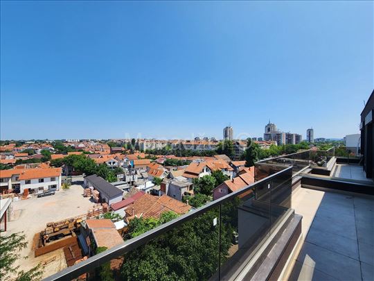 Zemun, novogradnja, 3.0 penthaus 84m2, parking