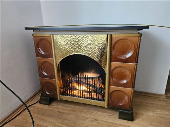 Električni kamin sa grejačem – 1000W/2000W/3000W