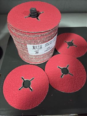 Fiber disk keramicko zrno #36 125mm GLOBE ITALY