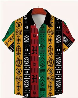 Kosulja sa africkim motivima Novo