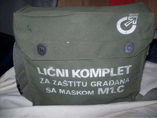 Lični komplet zaštitu građana sa maskom i torbom