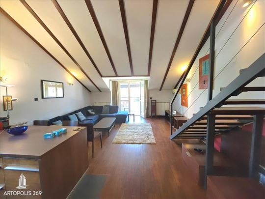 Namešten duplex, 2 kupatila, top lokacija + garaža