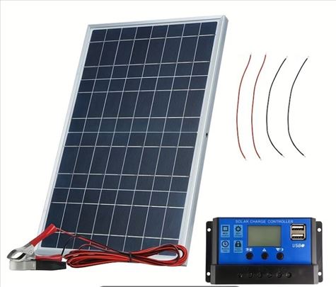 Solarni panel 10W i kontroler komplet
