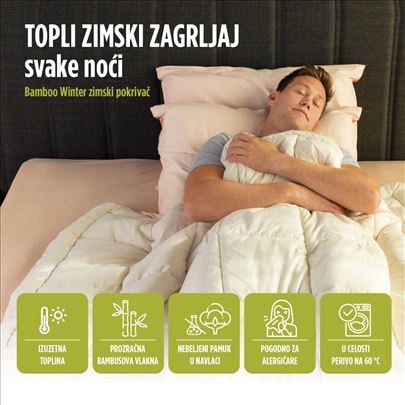 Zimski jorgan Vitapur Bamboo Winter 140 x 200 cm