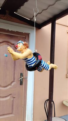 Klovn Dekor Figura Plivac viseca
