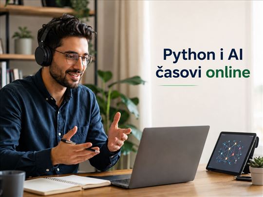 Python, AI i Web Development časovi online
